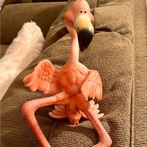 Pink Flamingo Wine Bottle Holder